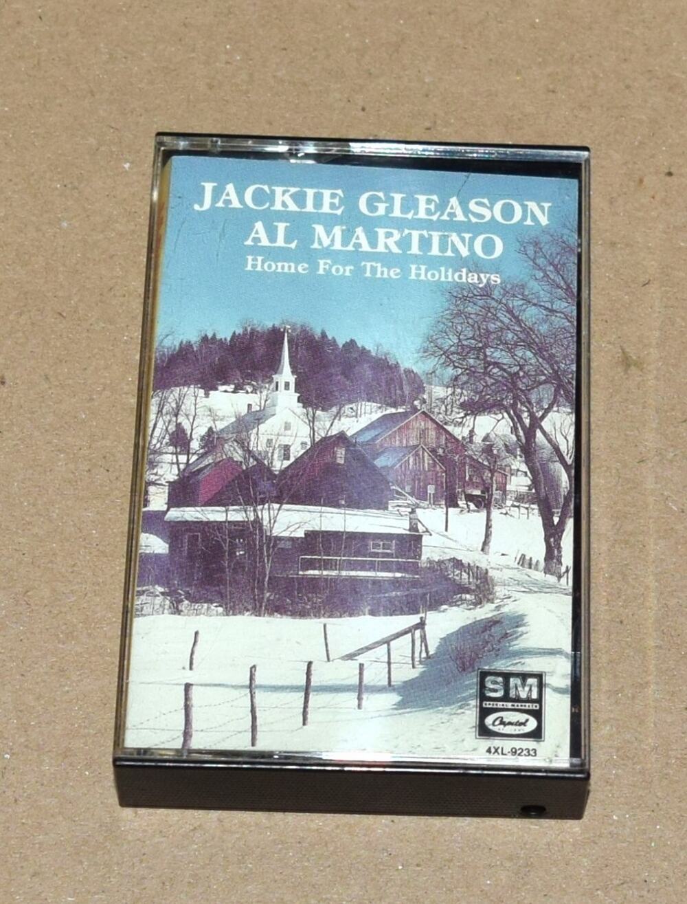 Jackie Gleason Al Martino Home For The Holidays Cassette Tape Christmas Music